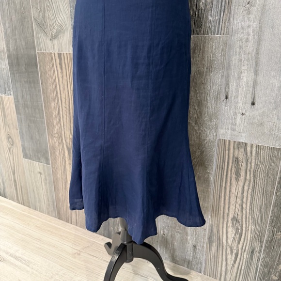 Ralph Lauren Navy Linen Sundress - Picture 3 of 9